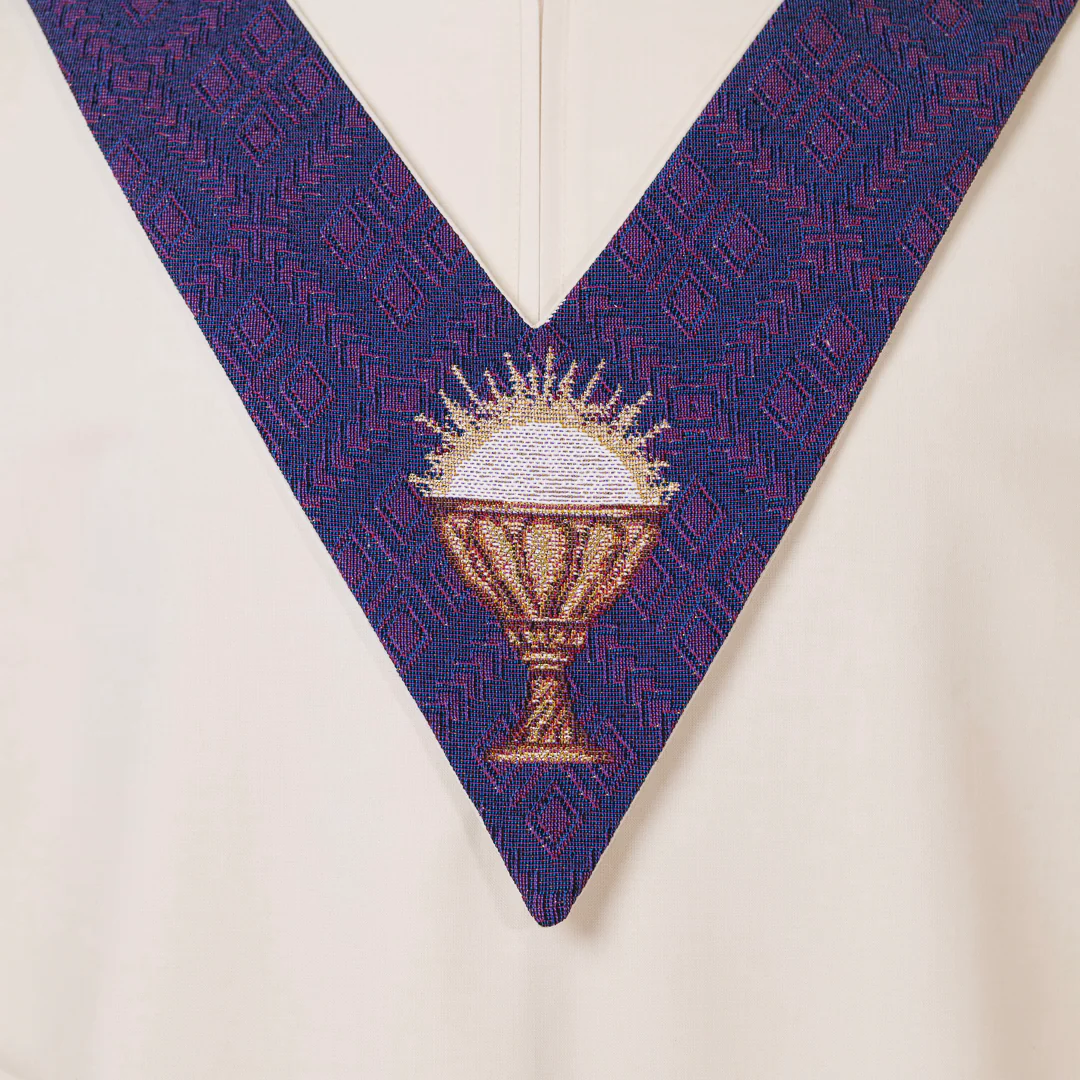 Scapolari in misto cotone Calice per ministri straordinari o accoliti (Colori Liturgici Disponibili) - immagine 5